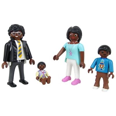 Playmobil Afro 9881 De familie plastic verpakking, geen doos Playmobil Afro 9881 De familie plastic verpakking, geen doos