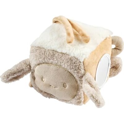 Nattou Lapidou Cube d'activité doux Triangle en peluche Jouet de développement 18 cm Beige Nattou Lapidou Cube d'activité doux Triangle en peluche Jouet de développement 18 cm Beige