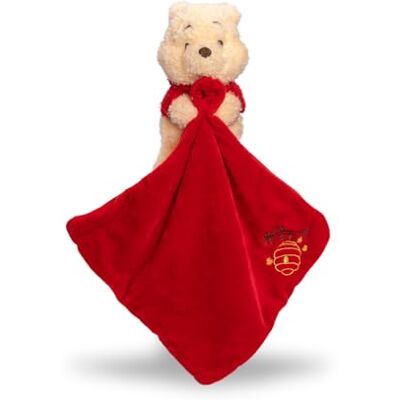Simba Disney Winnie l'ourson Peluche avec doudou 100% recyclé pour bébé à partir de 0 mois, durable et douce Simba Disney Winnie l'ourson Peluche avec doudou 100% recyclé pour bébé à partir de 0 mois, durable et douce