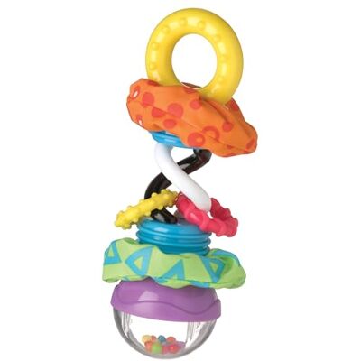 Playgro Super Shaker rammelaar, vanaf 3 maanden, Super Shaker, meerkleurig, 40097 Playgro Super Shaker rammelaar, vanaf 3 maanden, Super Shaker, meerkleurig, 40097