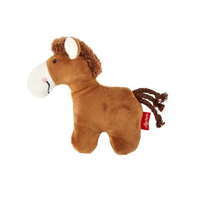 Sigikid 41174 Red Stars paardenrammelaar, aanbevolen babyspeelgoed vanaf de geboorte, bruin Sigikid 41174 Red Stars paardenrammelaar, aanbevolen babyspeelgoed vanaf de geboorte, bruin
