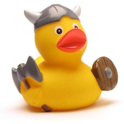 Duckshop Viking badeend Bano-eend Plastic eend L: 8 cm Duckshop Viking badeend Bano-eend Plastic eend L: 8 cm