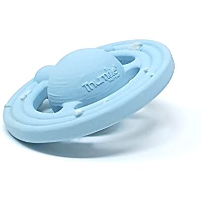 Thumble Planet CH3W Babyspeelgoed, van natuurlijk rubber, voor bijtringen, baden, sensorisch spel, blauw Thumble Planet CH3W Babyspeelgoed, van natuurlijk rubber, voor bijtringen, baden, sensorisch spel, blauw