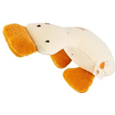 Sigikid Sigibaby beige ganzenrammelaar Sigikid Sigibaby beige ganzenrammelaar