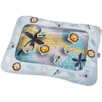 Nuby Animal Adventures Watermat, sensorisch speelgoed, interactief spel, overtrek machinewasbaar, vanaf 6 maanden Nuby Animal Adventures Watermat, sensorisch speelgoed, interactief spel, overtrek machinewasbaar, vanaf 6 maanden