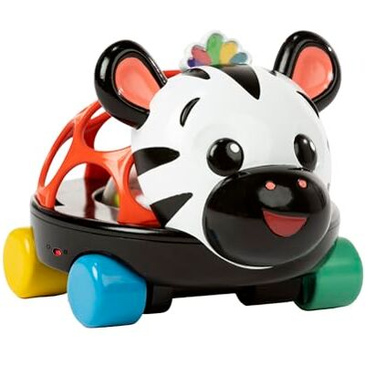 Baby Einstein Curious Car Zen Oball rammelaar auto, verlicht, kinderen vanaf 3 maanden, Zen De zebra Baby Einstein Curious Car Zen Oball rammelaar auto, verlicht, kinderen vanaf 3 maanden, Zen De zebra
