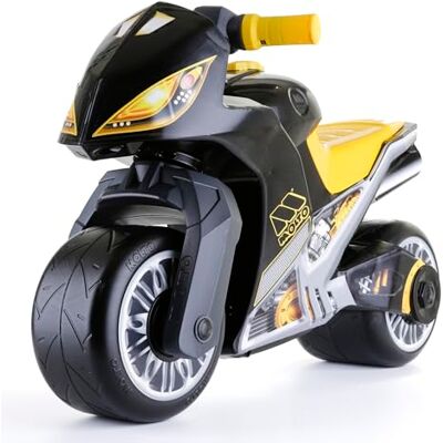 M MOLTO Crossmotor-loopwagen, vanaf 18 maanden, offroad, hightech decoratief speelgoed stabiel met een sportief en uniek design zwart, Batman M MOLTO Crossmotor-loopwagen, vanaf 18 maanden, offroad, hightech decoratief speelgoed stabiel met een sportief en uniek design zwart, Batman