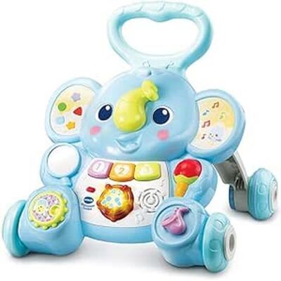 VTech Babyolifant Trottino – Interactieve loopstoeltje om te leren lopen / speelgoed 9-36 maanden – Franse versie VTech Babyolifant Trottino – Interactieve loopstoeltje om te leren lopen / speelgoed 9-36 maanden – Franse versie