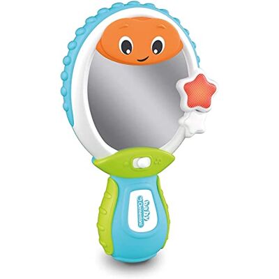 Clementoni 17329 – babyspiegel – spel voor jonge kinderen – elektronisch speelgoed spreekt Italiaans (batterijen inbegrepen), kinderen 9-36 maanden Clementoni 17329 – babyspiegel – spel voor jonge kinderen – elektronisch speelgoed spreekt Italiaans (batterijen inbegrepen), kinderen 9-36 maanden