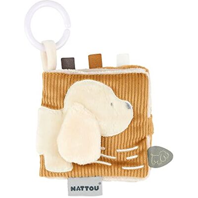 Nattou Activiteitenboek, 388412, bruin Nattou Activiteitenboek, 388412, bruin