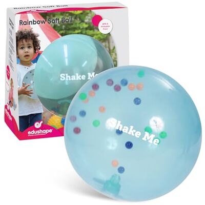 Edushape BSM Ed 705373 transparante ballon regenboog speelgoed Edushape BSM Ed 705373 transparante ballon regenboog speelgoed