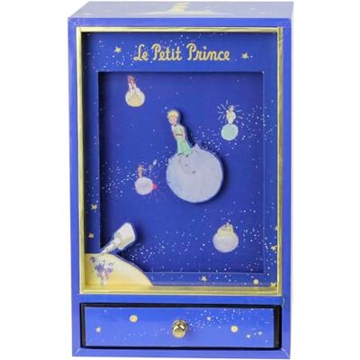 Trousselier Traditionele muziekdoos – grote dans de kleine prins Saint Exupéry – ideaal cadeau voor kinderen – nachtmuziek van chopin – kleur blauw Trousselier Traditionele muziekdoos – grote dans de kleine prins Saint Exupéry – ideaal cadeau voor kinderen – nachtmuziek van chopin – kleur blauw