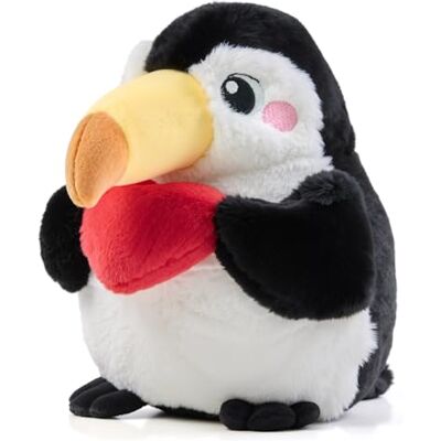 TUMAMA KIDS Muzikaal zintuiglijk knuffelspeelgoed voor baby's, interactief knuffelspeelgoed met geluiden, zingende pop die reageert op schudden, opneembaar speelgoed als cadeau voor kinderen (Toekan) TUMAMA KIDS Muzikaal zintuiglijk knuffelspeelgoed voor baby's, interactief knuffelspeelgoed met geluiden, zingende pop die reageert op schudden, opneembaar speelgoed als cadeau voor kinderen (Toekan)