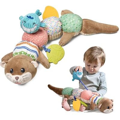 TUMAMA KIDS TUMAMA Zintuiglijk speelgoed, zacht, voor baby's, 0, 3, 6, 9, 12, 18 maanden, pluche speelgoed, pluche speelgoed, otter cadeau voor baby's, jongens en meisjes TUMAMA KIDS TUMAMA Zintuiglijk speelgoed, zacht, voor baby's, 0, 3, 6, 9, 12, 18 maanden, pluche speelgoed, pluche speelgoed, otter cadeau voor baby's, jongens en meisjes