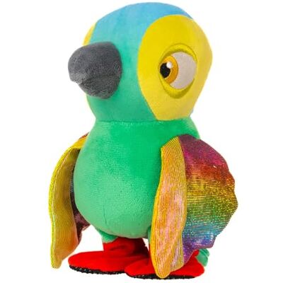 BANDAI Zenon's boerderij: Lorito Pepe Interactief pluche dier BANDAI Zenon's boerderij: Lorito Pepe Interactief pluche dier