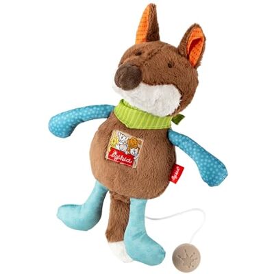 Sigikid Mini pluche dier muziek, 42380, vos Sigikid Mini pluche dier muziek, 42380, vos