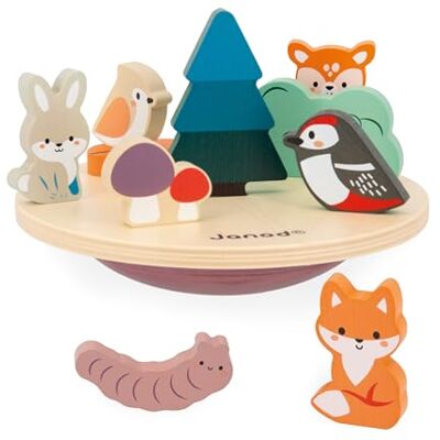 Janod FSC-evenwichtsthema ecosysteem 12 houten figuren + 2 sokkels educatief spel en eerste leeftijd partnerschap WWF-vanaf 24 maanden, J08642, meerkleurig Janod FSC-evenwichtsthema ecosysteem 12 houten figuren + 2 sokkels educatief spel en eerste leeftijd partnerschap WWF-vanaf 24 maanden, J08642, meerkleurig