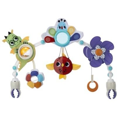 Tiny Love Muziekboog voor kinderwagen, kruipboog voor kinderwagen, 0 maanden, verstelbare universele clips, kinderwagen, 8 ontwikkelingsspellen, ontwikkelt de zintuigen, mobiel speelgoed, Born To Party Tiny Love Muziekboog voor kinderwagen, kruipboog voor kinderwagen, 0 maanden, verstelbare universele clips, kinderwagen, 8 ontwikkelingsspellen, ontwikkelt de zintuigen, mobiel speelgoed, Born To Party