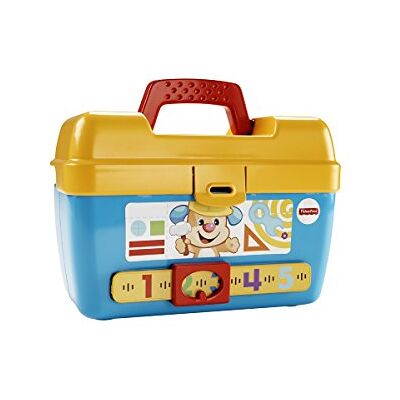 Fisher-Price CGV13 – educatieve wekker – gereedschapskist voor ontwaken Fisher-Price CGV13 – educatieve wekker – gereedschapskist voor ontwaken