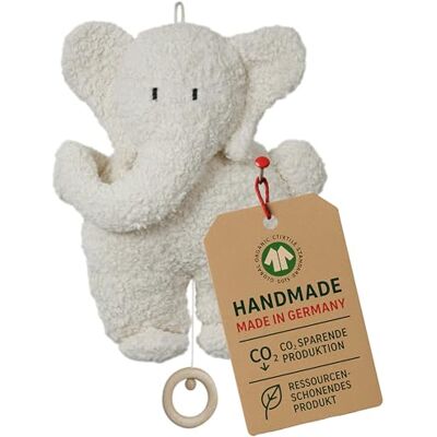 Efie Olifant muziekdoos van biologisch katoen (kbA), GOTS-gecertificeerd, wasbaar, handgemaakt in Duitsland (Sandmann, lieber Sandmann) Efie Olifant muziekdoos van biologisch katoen (kbA), GOTS-gecertificeerd, wasbaar, handgemaakt in Duitsland (Sandmann, lieber Sandmann)