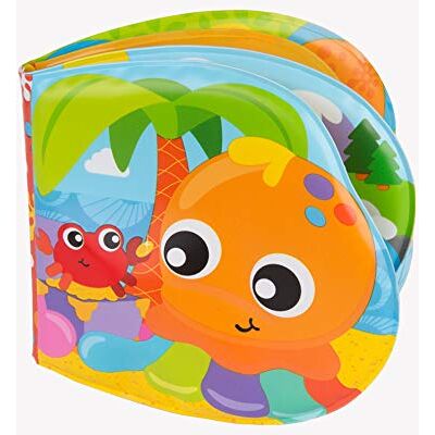 Playgro Badboek, met geluidseffecten, vanaf 6 maanden, BPA-vrij, Splashing Fun Friends Bath Book, meerkleurig, 40180 Playgro Badboek, met geluidseffecten, vanaf 6 maanden, BPA-vrij, Splashing Fun Friends Bath Book, meerkleurig, 40180
