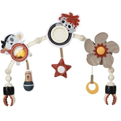 Tiny Love Sunny Stroll Speelboog met rammelaars, vanaf de geboorte, verstelbare clips, geschikt voor de meeste kinderwagens of buggy‘s, Tiny Rockers Tiny Love Sunny Stroll Speelboog met rammelaars, vanaf de geboorte, verstelbare clips, geschikt voor de meeste kinderwagens of buggy‘s, Tiny Rockers