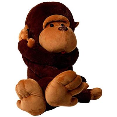 YunNasi Grote pluche aap, cadeau voor kinderen en vrienden, 110 cm YunNasi Grote pluche aap, cadeau voor kinderen en vrienden, 110 cm