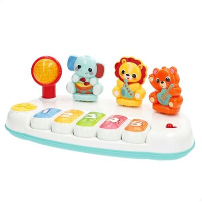 winfun Jungle piano 5 toetsen met geluiden en melodieën (47864) winfun Jungle piano 5 toetsen met geluiden en melodieën (47864)