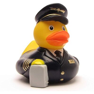 Duckshop I badeend pilot I piepende eend I L 7,5 cm Duckshop I badeend pilot I piepende eend I L 7,5 cm