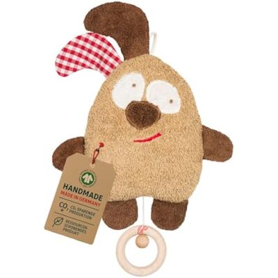 Efie Beige biologische muziekdoos, gecontroleerde biologische landbouw (organisch), Made in Germany, GOTS-gecertificeerd, duurzaam, melodie (LaLeLu) Efie Beige biologische muziekdoos, gecontroleerde biologische landbouw (organisch), Made in Germany, GOTS-gecertificeerd, duurzaam, melodie (LaLeLu)