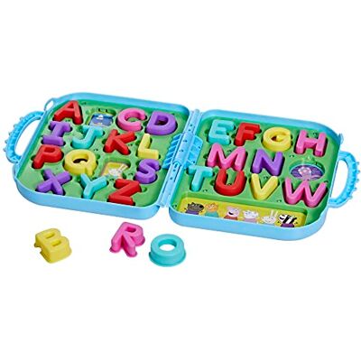 Peppa Pig , Peppa Alfabet koffer, abcetspeelgoed voor kleuters Peppa Pig , Peppa Alfabet koffer, abcetspeelgoed voor kleuters