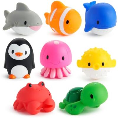 Munchkin Badspeelgoed – 8 zeesproeiers Munchkin Badspeelgoed – 8 zeesproeiers
