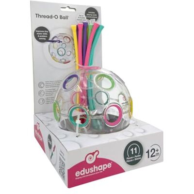 Edushape Sensorische Rijg Bal Spel Edushape Sensorische Rijg Bal Spel