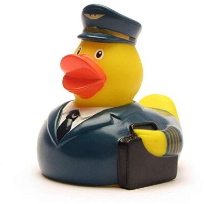 Duckshop Badeente Pilot kunststofenten Bath Duck Rubber eend L: 8,5 cm Duckshop Badeente Pilot kunststofenten Bath Duck Rubber eend L: 8,5 cm