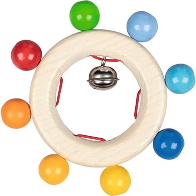 Goki Houten rammelaar rammelaar Regenboog Goki Houten rammelaar rammelaar Regenboog