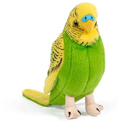 Living Nature Groene parkiet met geluid, zacht en realistisch pluche vogelspeelgoed, natuurlijke milieuvriendelijke pluche, 11,5 cm, gesorteerd Living Nature Groene parkiet met geluid, zacht en realistisch pluche vogelspeelgoed, natuurlijke milieuvriendelijke pluche, 11,5 cm, gesorteerd