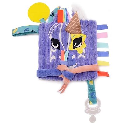 Les Déglingos Kiprokos de zebra kruipboek Ideaal voor het opwekken van de zintuigen en het plezier van de baby Zacht paars en kleurrijk corduroy, zachte stof Geschikt vanaf de geboorte Les Déglingos Kiprokos de zebra kruipboek Ideaal voor het opwekken van de zintuigen en het plezier van de baby Zacht paars en kleurrijk corduroy, zachte stof Geschikt vanaf de geboorte