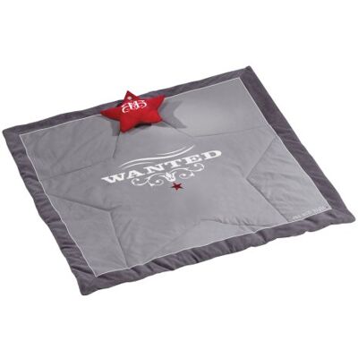 roba Rock Star Baby 1 kruipdeken van katoen, 100 x 100 cm, speelmat voor babybox roba Rock Star Baby 1 kruipdeken van katoen, 100 x 100 cm, speelmat voor babybox