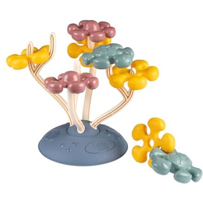 Smoby Little Klein koraal – speelgoed om te leren – 8 grappige vormen – schildpadden, octopussen, bloemen – constructie en inzet – vanaf 12 maanden – gemaakt in Frankrijk Smoby Little Klein koraal – speelgoed om te leren – 8 grappige vormen – schildpadden, octopussen, bloemen – constructie en inzet – vanaf 12 maanden – gemaakt in Frankrijk