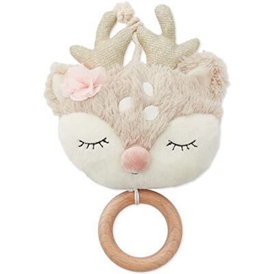 BIECO Muziekdoos in hertenvorm, ca. 30 cm, slaaphulp voor baby's, muziek, babyslaap, babyknuffel, babyknuffeldier, slaaphulp voor kinderen, speelgoed BIECO Muziekdoos in hertenvorm, ca. 30 cm, slaaphulp voor baby's, muziek, babyslaap, babyknuffel, babyknuffeldier, slaaphulp voor kinderen, speelgoed