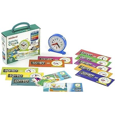 Miniland Educational activiteitshoek, timer, speelgoed, meerkleurig Miniland Educational activiteitshoek, timer, speelgoed, meerkleurig