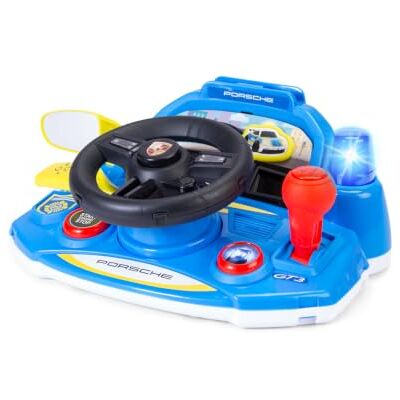Dickie Toys ABC My First Porsche Stuurwiel speelgoed met licht en geluid Dickie Toys ABC My First Porsche Stuurwiel speelgoed met licht en geluid