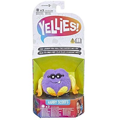 Hasbro YELLIES E5379EL20 Spinnen die afhankelijk van het volume beweegt, meerkleurig Hasbro YELLIES E5379EL20 Spinnen die afhankelijk van het volume beweegt, meerkleurig