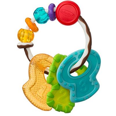 INFANTINO Slide and Chew Teether Keys INFANTINO Slide and Chew Teether Keys