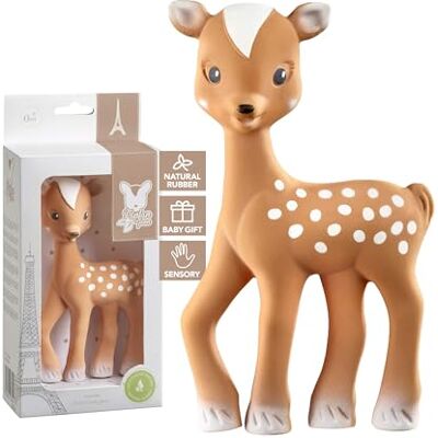 Sophie la girafe Fanfan van de revalidatie – speelgoed voor baby's / baby's, cadeauset – speelgoed van 100% rubber – ideaal voor het ontspannen van het tandvlees. Sophie la girafe Fanfan van de revalidatie – speelgoed voor baby's / baby's, cadeauset – speelgoed van 100% rubber – ideaal voor het ontspannen van het tandvlees.
