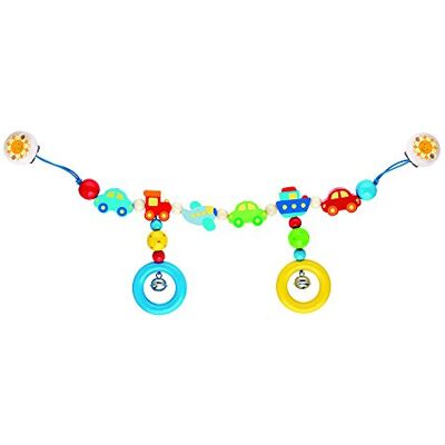 Heimess Rammelaar voor kinderwagen, voertuigen, 40 cm Heimess Rammelaar voor kinderwagen, voertuigen, 40 cm