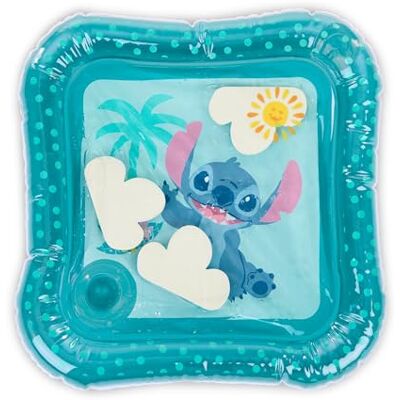 Bright Starts , Stitch Disney Baby watermat voor buikspel met 3 drijvend speelgoed, 0+ maanden, grappig en veilig design Bright Starts , Stitch Disney Baby watermat voor buikspel met 3 drijvend speelgoed, 0+ maanden, grappig en veilig design