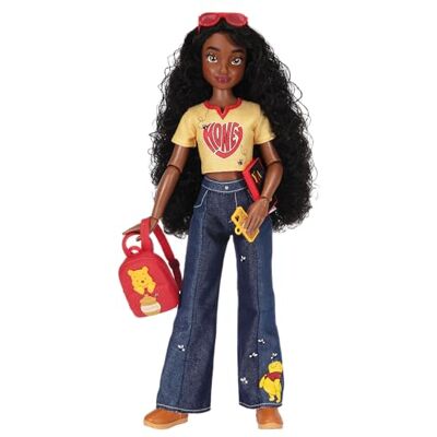 Disney Trendy poppen, geïnspireerd op Winnie de Poeh, 29,2 cm hoog, met 13 gewrichtspunten, Mickey glitterring voor jou inbegrepen Disney Trendy poppen, geïnspireerd op Winnie de Poeh, 29,2 cm hoog, met 13 gewrichtspunten, Mickey glitterring voor jou inbegrepen