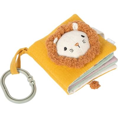 small foot Babyspeelgoed ontdekkingsboek "Little Lion", interactief, stoffen boek voor baby's en jongeren, 12775 small foot Babyspeelgoed ontdekkingsboek "Little Lion", interactief, stoffen boek voor baby's en jongeren, 12775