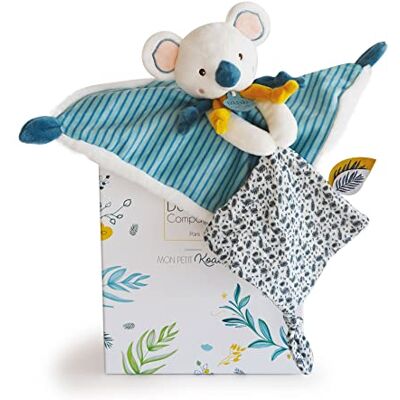 DOUDOU ET COMPAGNIE – PARIS – Doudou et Compagnie Knuffeldier Koala – knuffeldier plat – blauw – 25 cm – Yoca le Koala – DC3668 DOUDOU ET COMPAGNIE – PARIS – Doudou et Compagnie Knuffeldier Koala – knuffeldier plat – blauw – 25 cm – Yoca le Koala – DC3668